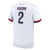 Original Fußballtrikot Paris Saint-Germain Achraf Hakimi 2 Auswärtstrikot 2024-25 Für Herren